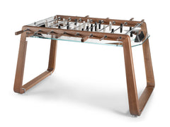 Derby Wood Foosball Table With Natural Oak & Glass