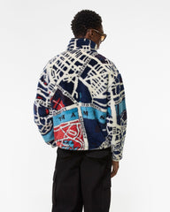 London Map Fleece Jacket