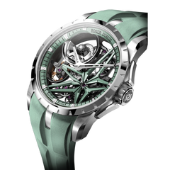 Excalibur Monobalancier Platinum DBEX1010 42mm, Automatic, Self-Winding