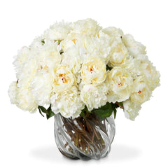 Bouquet Of Peonies Real Touch 48 pcs
