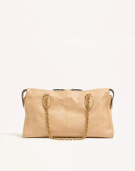 Valentino Garavani Panthea Shoulder Bag In Nappa Leather With Chevron Pattern