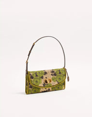 Valentino Garavani DeVain Small Shoulder Bag in Jacquard Lurex Fabric