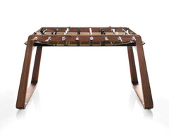 Derby Wood Foosball Table With Natural Oak & Glass