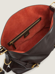 Medium Voyou Bag In Shiny Leather