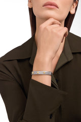 Bvlgari Tubogas Gold & Steel Bracelet