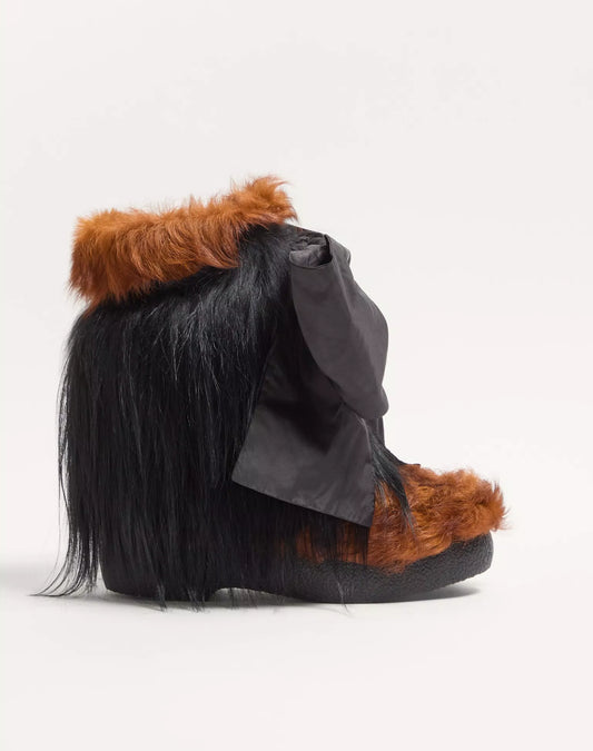 Snowish Fur Ankle Boot