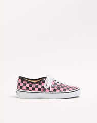 Valentino Garavani And Vans Low-Top Trainer in Fabric with VLogo Checkerboard Print