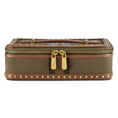 Ida Travel Zip Jewellery Case