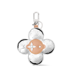 Vivienne Head Monogram Mirror Key Holder