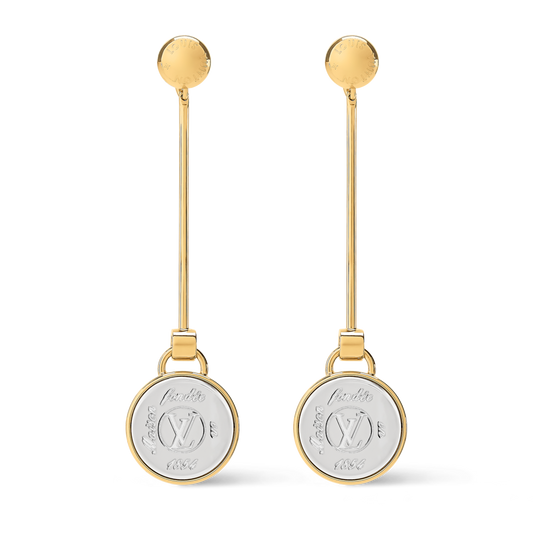 LV Signet Earrings