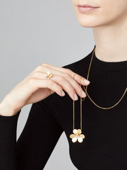 Frivole Ring, 1 Flower, Small Model