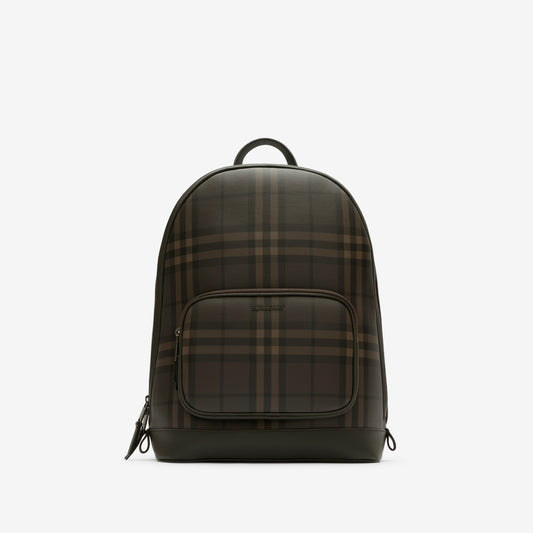 City Check Zip Backpack