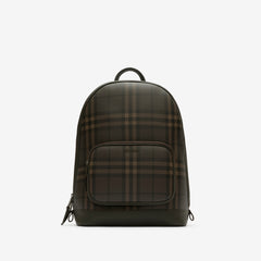 City Check Zip Backpack