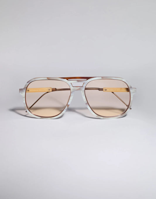 Rectangular Acetate Sunglasses