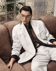 Rectangular Acetate Sunglasses