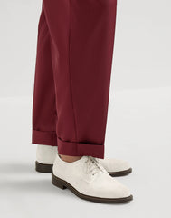 Reversed Calfskin Derbys