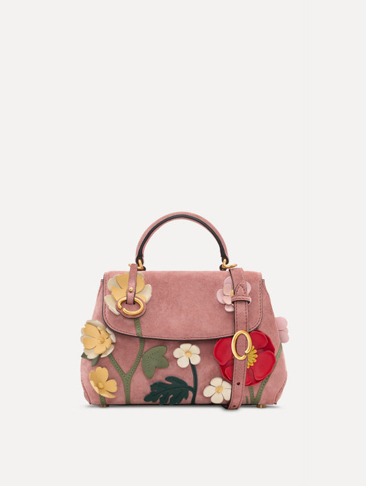 The Mini Poppy in Suede