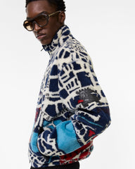 London Map Fleece Jacket