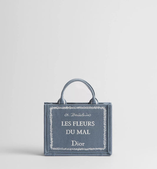 Mini Dior Book Tote with Strap