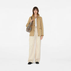 Quilted Nylon Barn Jacket