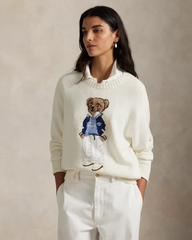 The Spelman College Polo Bear Sweater