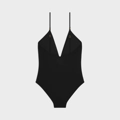Gathered Swimsuit In Matte Jersey