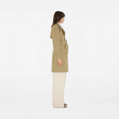 Mid-length Check Collar Castleford Trench Coat