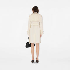 Mid-length Check Collar Castleford Trench Coat
