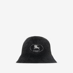 Knight Stamp Faux Fur Bucket Hat