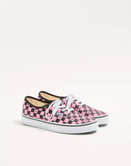 Valentino Garavani And Vans Low-Top Trainer in Fabric with VLogo Checkerboard Print