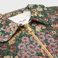 Blouson Jacket In Cotton Jacquard