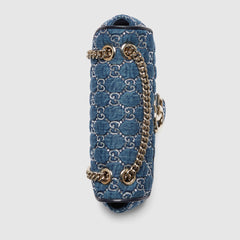 GG Marmont Shoulder Bag With Crystals