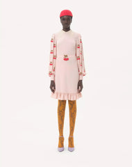 Embroidered Georgette Dress