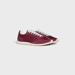 Celine Racer - Low Top Sneaker In Nylon, Suede Calfskin And Calfskin