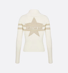 DiorAlps Mock Neck Cardigan