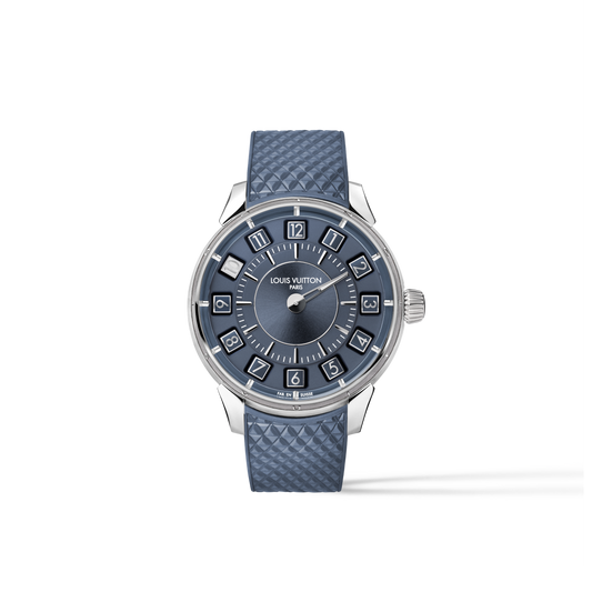 Tambour Taiko Spin Time, Automatic, 39.5mm, White Gold