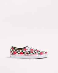 Valentino Garavani And Vans Low-Top Trainer In Fabric With Vlogo Checkerboard Print And Polka Dot Detail