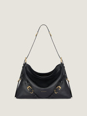 Medium Voyou Bag In Shiny Leather