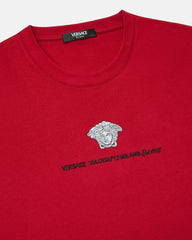 Embroidered Cotton-Jersey T-Shirt