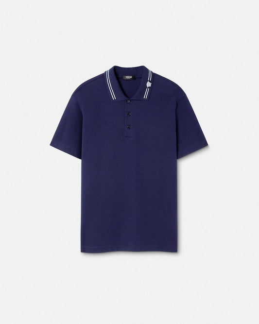 Embroidered Cotton Piqué Polo