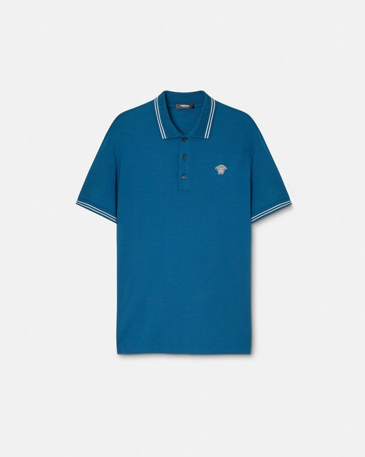 Embroidered Cotton Piqué Polo