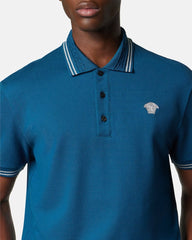 Embroidered Cotton Piqué Polo