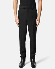 Wool Tapered Formal Trousers
