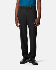 Wool Tapered Formal Trousers