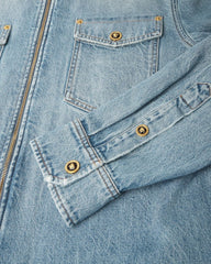 Denim Zip Overshirt