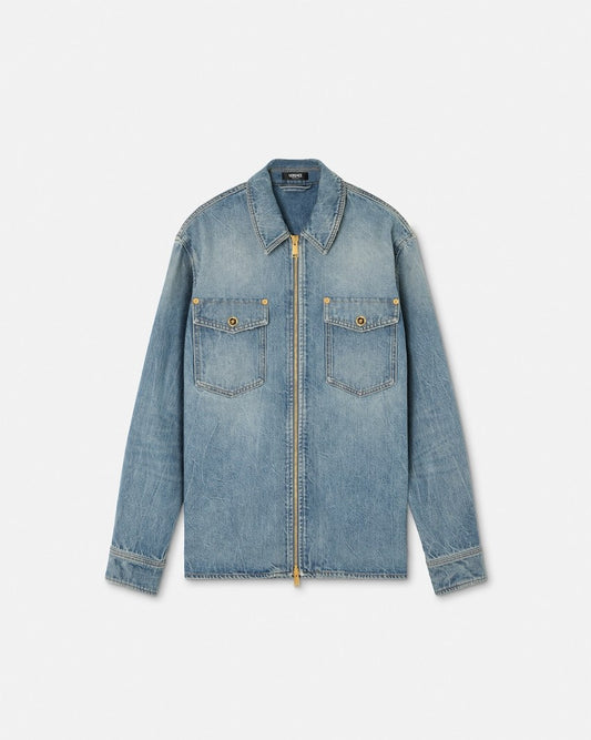 Denim Zip Overshirt