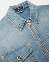 Denim Zip Overshirt