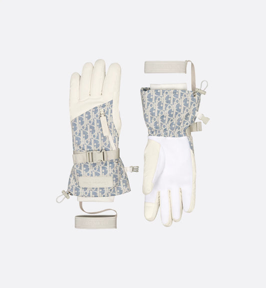 DiorAlps Dior Oblique Ski Gloves