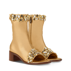 Talisman Open Toe Ankle Boots