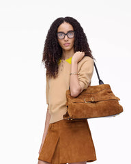The Suede Dakota Satchel
